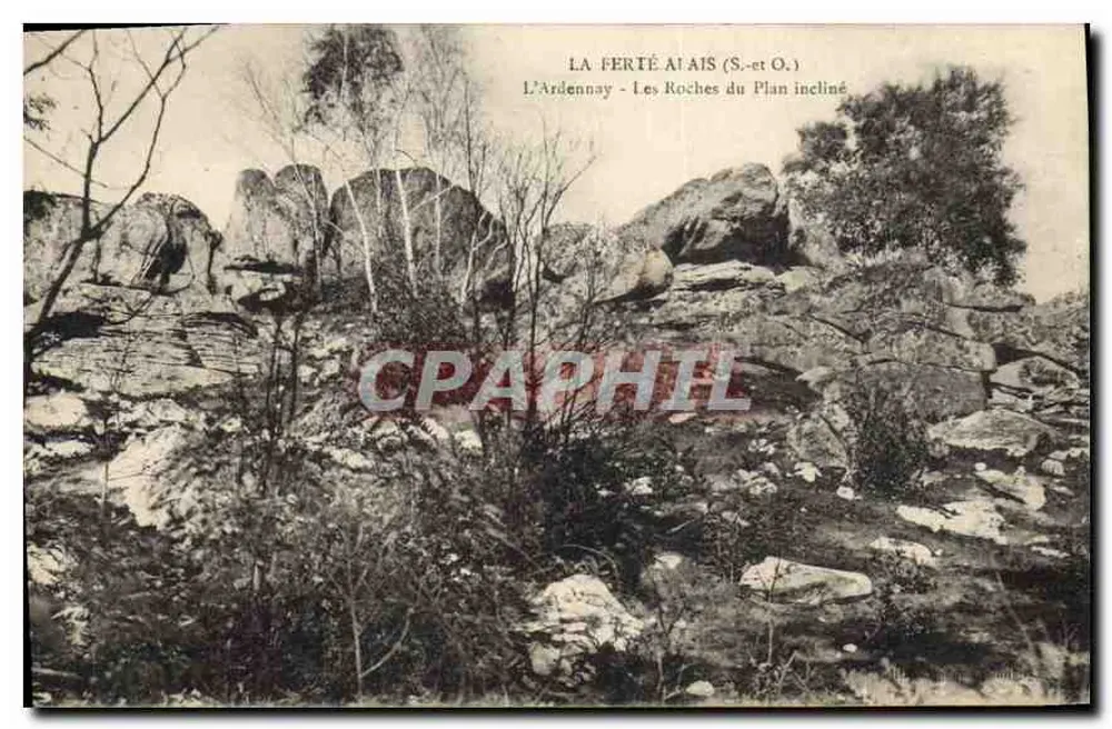 L'Ardennay — Die Felsen der Schräglage — La Ferté-Ai (S.-et-O.) - Vorderseite