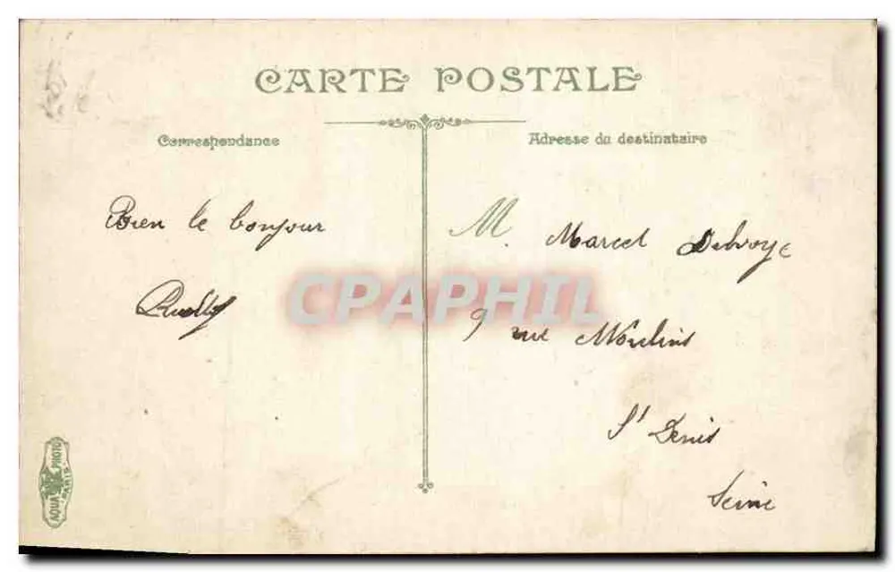 Umgebung von Le Havre - Sainte-Adresse - Der Zuckerhut - Rückseite