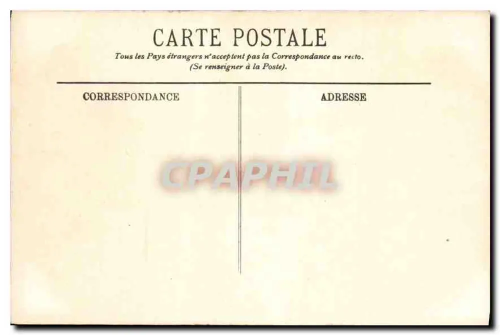 Compiègne — Fachada do Castelo — LL. — n°11 - Verso