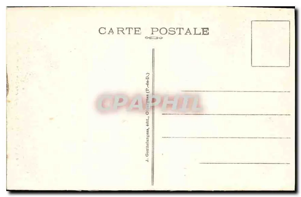 Vichy — Bassin der Schwäne — In den Großen Parks — G. d'O. n° 78 - Rückseite