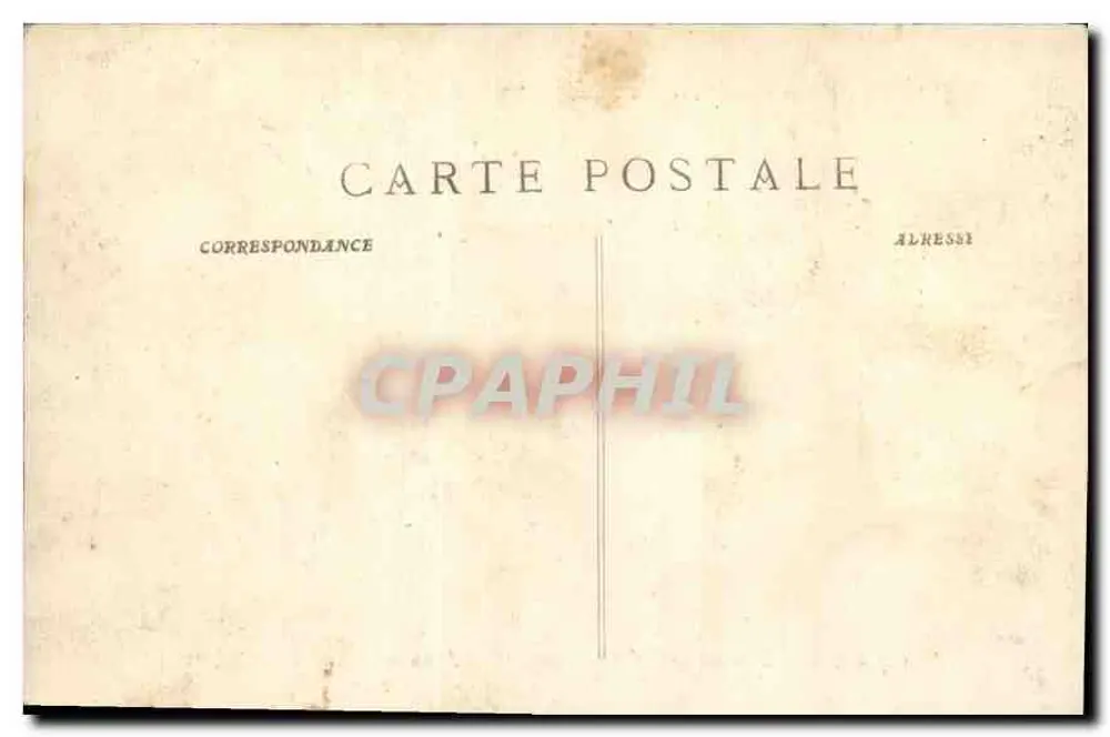 Rückkehr einer Herde in der Provence — von JOURDAN — Verlag: P. UAT, Marseille, Nr. 117 - Rückseite