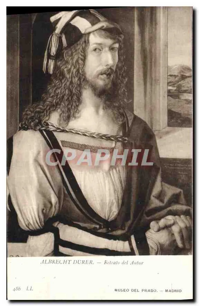 Albrecht Dürer — Portrait des Künstlers — Union Postale Universelle, n° 486 - Vorderseite