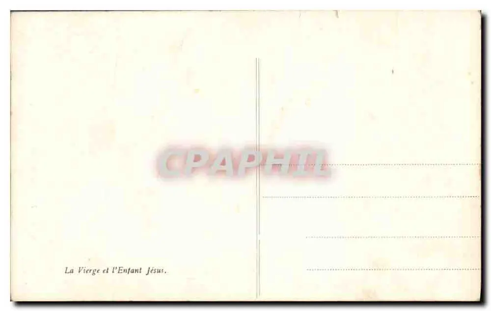 A Virgem com o filho — MARONI — Pinacoteca di Brera — n° 170 LL - Verso