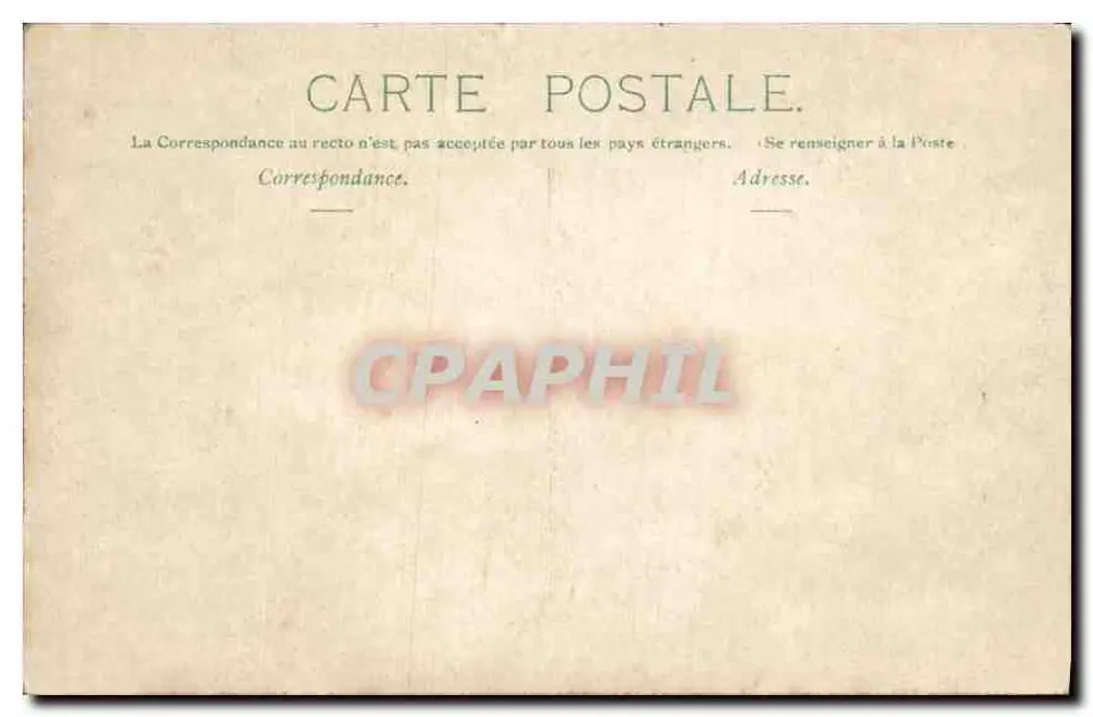 Dois bebês — fotografia em diptyque — Carta postal anônima - Verso