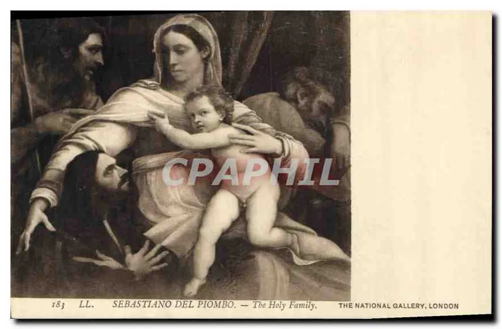 A Santa Família — Sebastiano del Piombo — The National Gallery, London - Frente