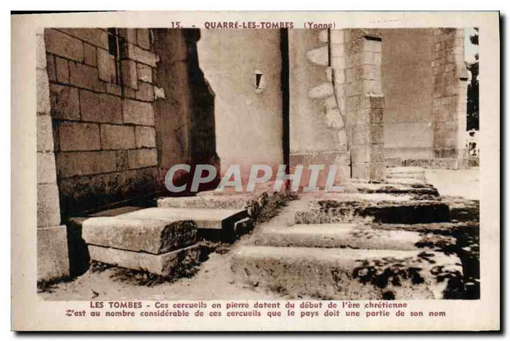 Quarré-les-Tombes (Yonne) — Christelijke grafen — Artistiek, Parijs - Voorkant