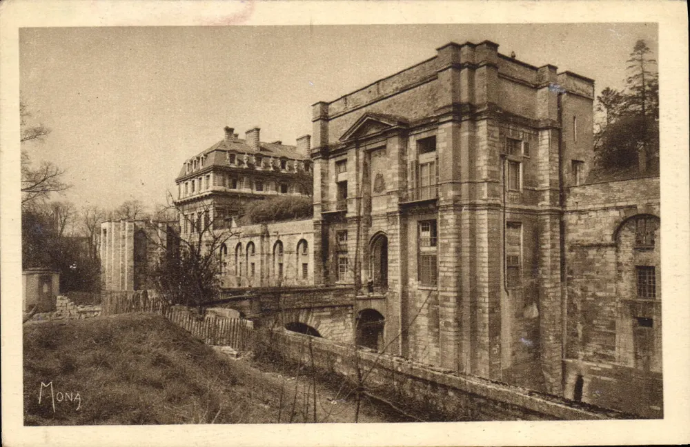 Schloss Vincennes — Die Eingangsturm — Mong - Vorderseite