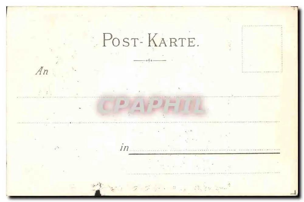 Das Urteil des Paris — reprodução de uma obra de Vanderwerf — Kunstverlag A. Ebner, München, N° 165 - Verso