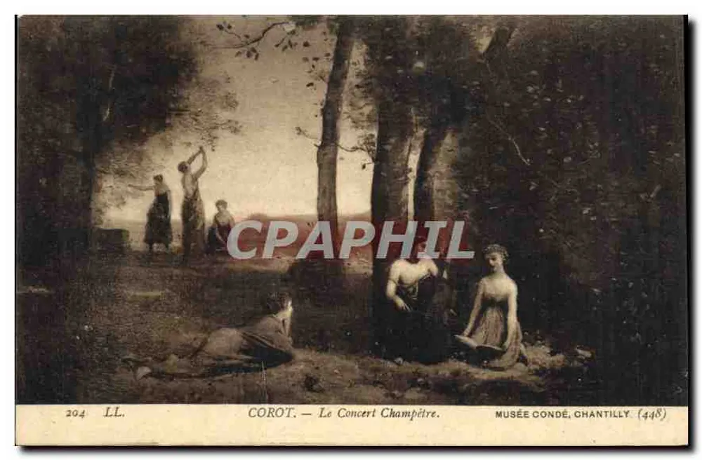 Corot — Le Concert Champêtre — Museu Condé, Chantilly (448) - Frente