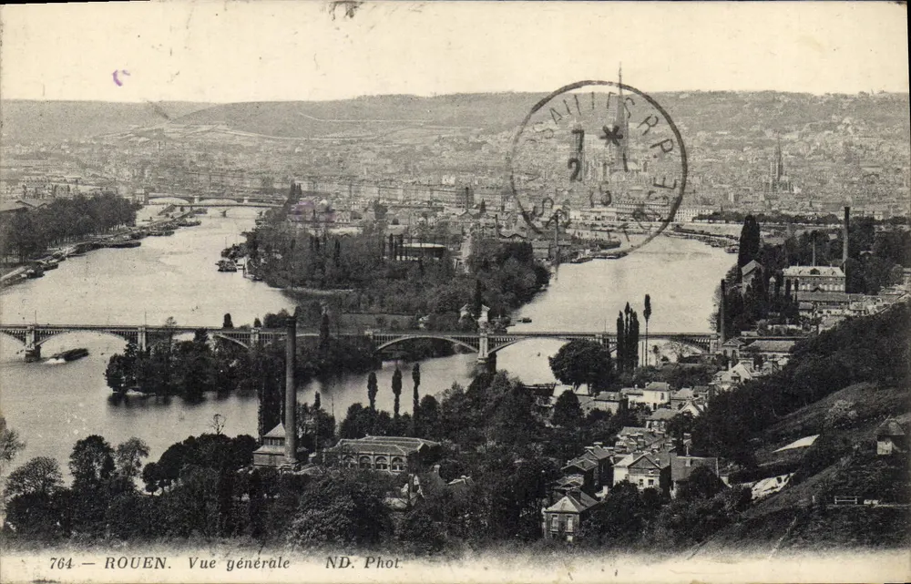 Rouen — Visão geral — ND. Fot. n°764 - Frente