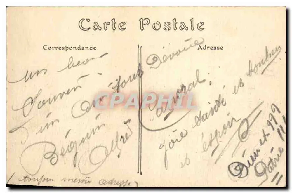Avallon — Les Terréaux de la Petite Porte — ND. Phot. - Rückseite