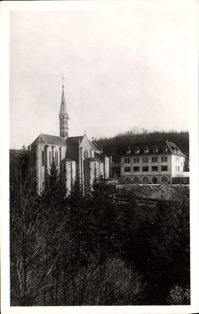 Abtei la Pierre-qui-Vire — Kirche und Schule — Sammlung - Vorderseite