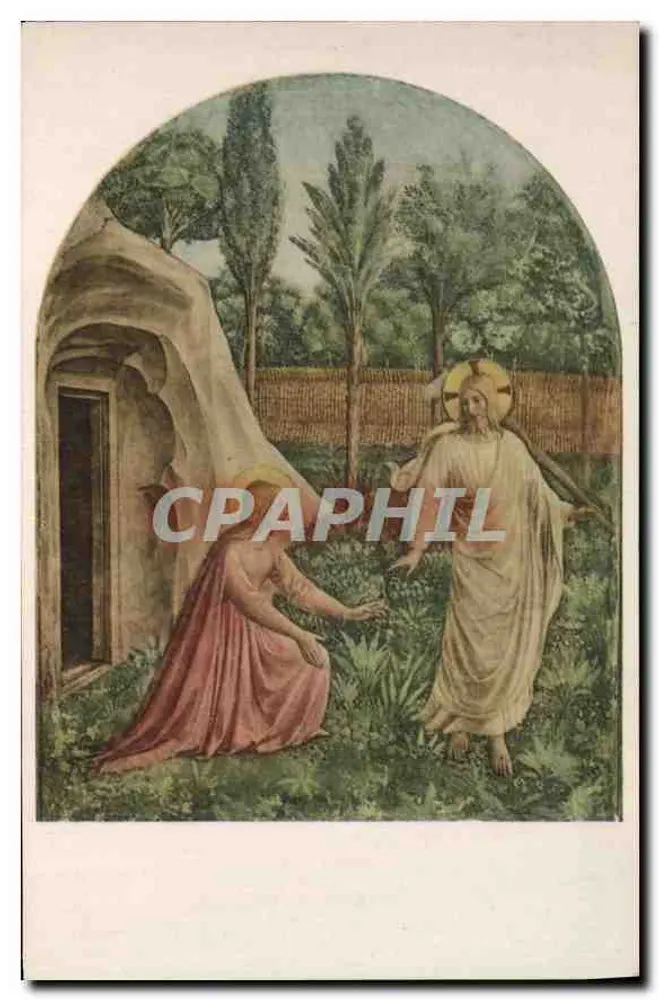 Jesu aparece diante de Maria Madalena — Fra' Beato Angelico — N° 96 - Frente