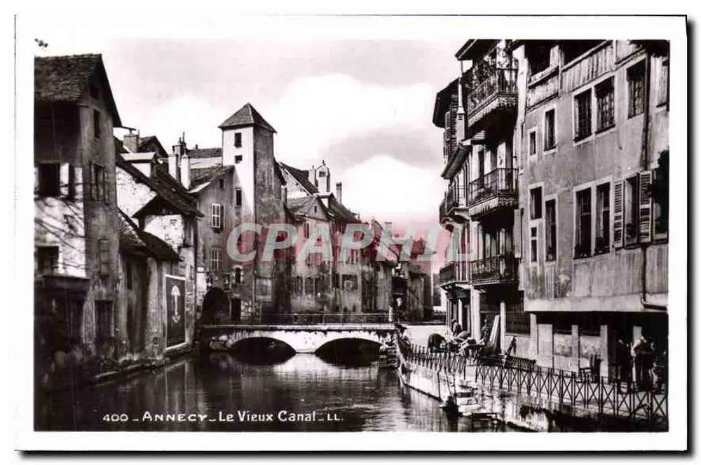 Annecy — El Viejo Canal — Editor P. Strasbourg - Anverso