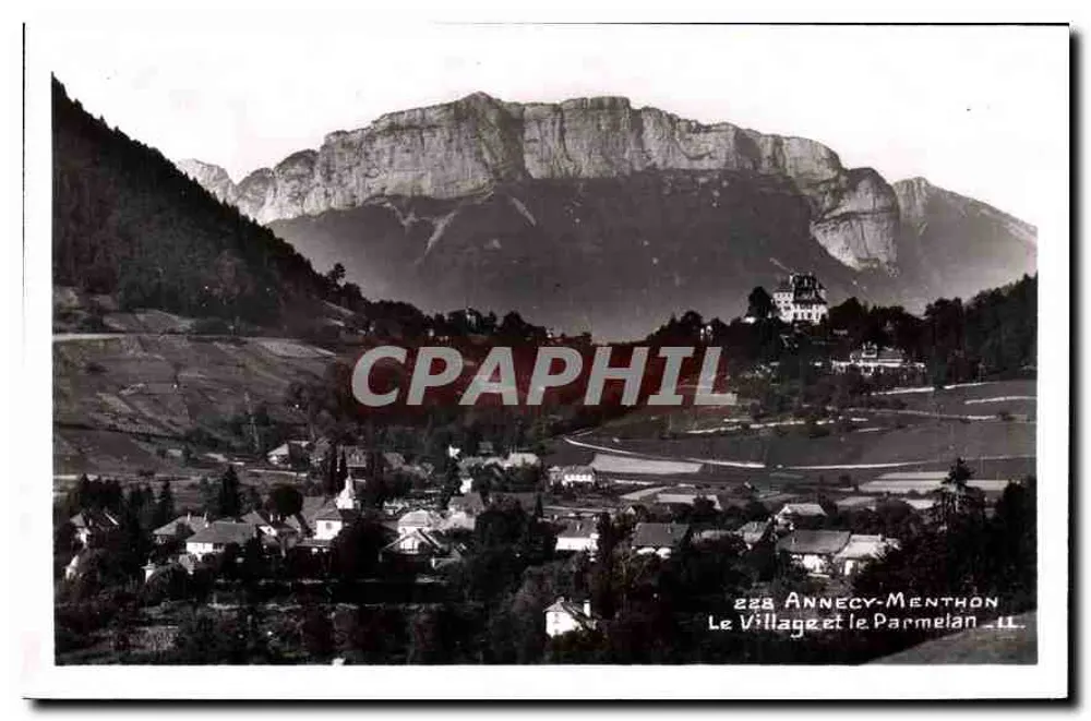 Annecy-Menthon — Das Dorf und der Parmelan — Verlag Strashoury, Nr. 288 - Vorderseite