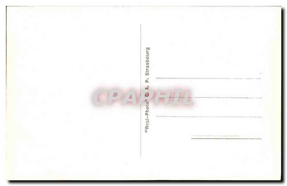 Saint-Gingolph e os Diablerets — Lago Léman — editor C. A. P. Strasbourg - Verso