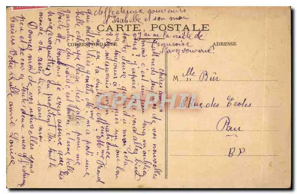 La Paye des Moissonneurs (Cheumitte) — Luxemburgo — editor desconhecido, número de série não visível - Verso