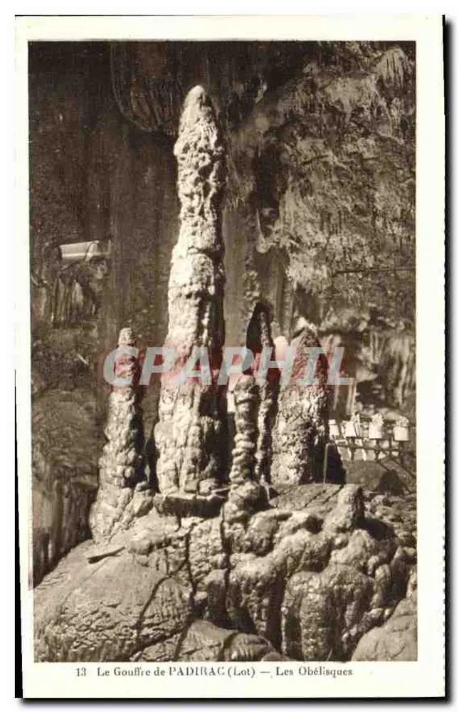 El Abismo de Padirac (Lote) — Los Obeliscos — Graphil - Anverso
