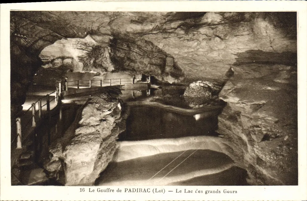 Der Gouffre de PADIRAC (Lot) — Der Lac des grands Gours — n°16 - Vorderseite