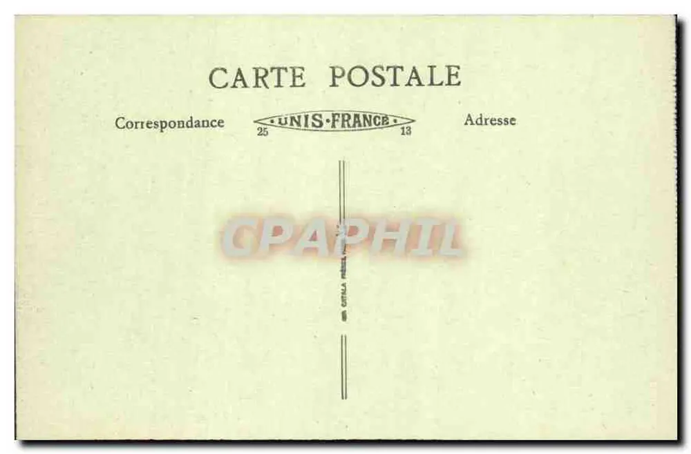 Massiv des Mont-Blanc — Viadukt der Montenvers-Linie — Verlag S.F. - Rückseite