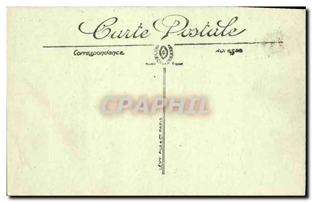 Chamonix — Dorf und Gletscher des Bossons — LL. N° 184 - Rückseite