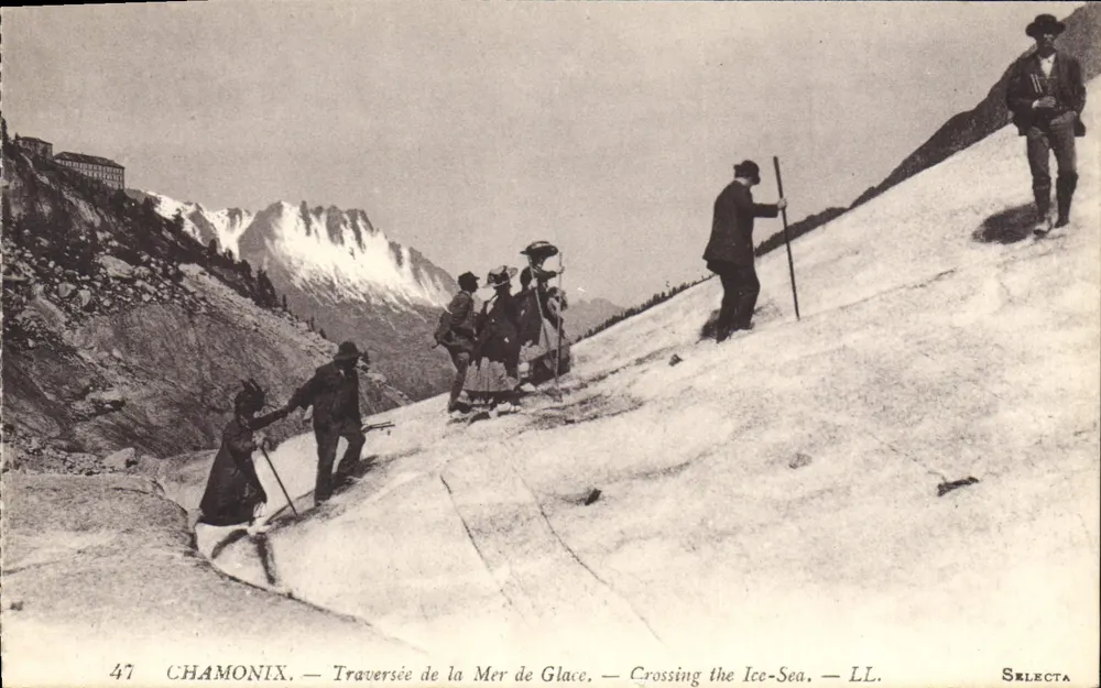 Chamonix — Traversia da Mar de Gelo — LL. — Selecta - Frente