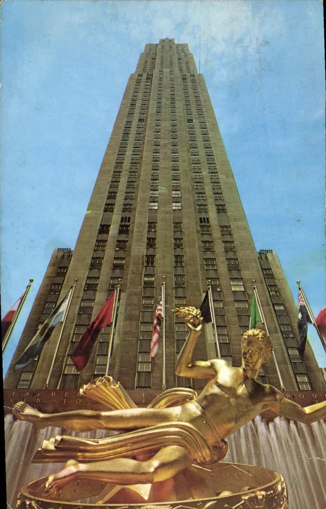RCA Building — New York City — Dexta Press, Inc. - Vorderseite
