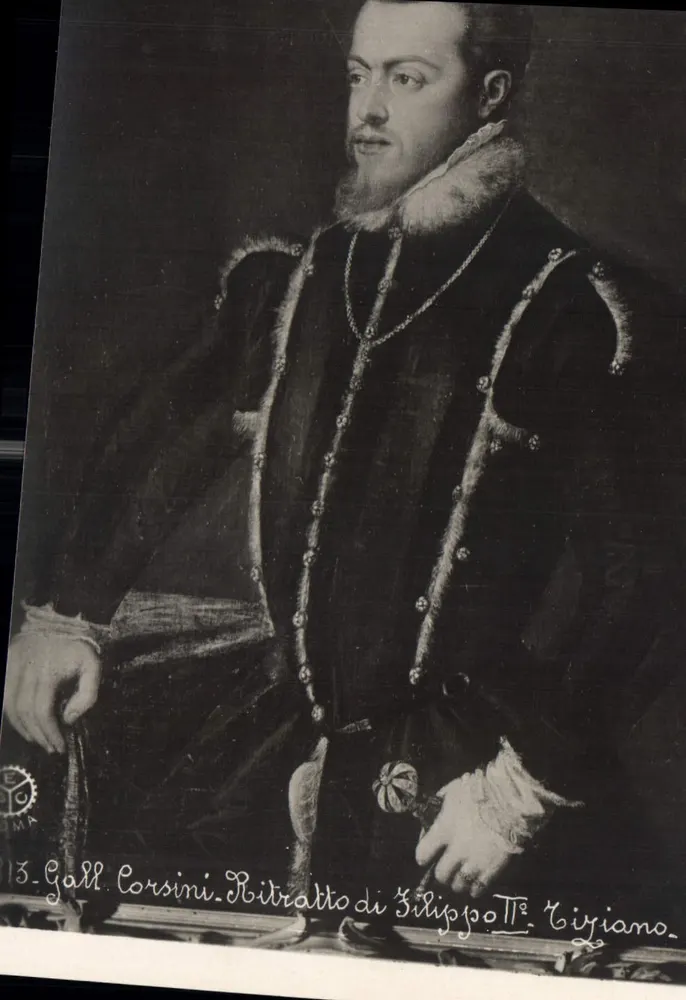 Porträt von Filippo II Cigiano — Galerie Corsini — Nr. 13 - Vorderseite