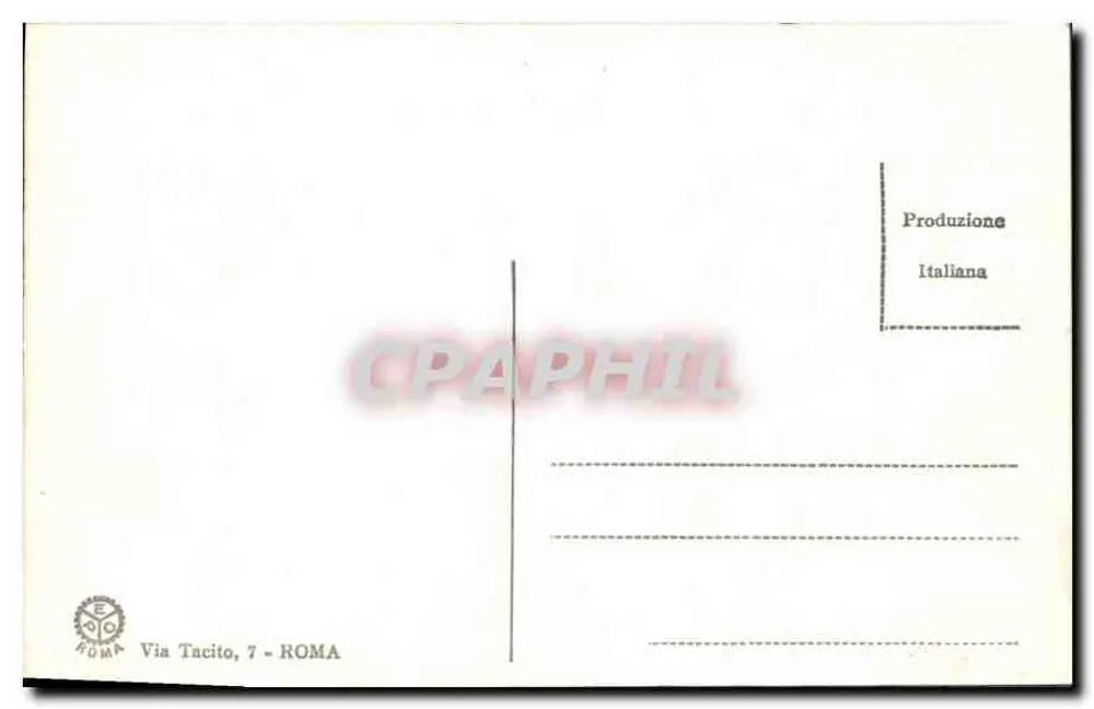 Roma - Museo Nacional, Landelabro, Apollo — Editor E. Ricci, n° 1741 - Reverso