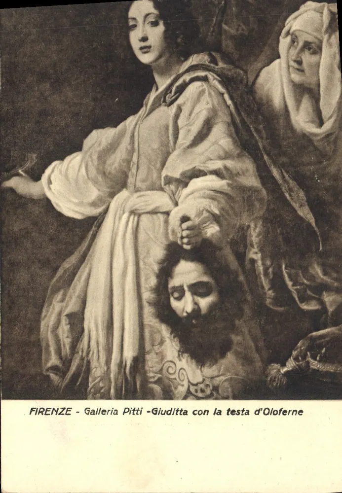 FLORENZ - Galerie Pitti - Judith mit dem Kopf Holofernes - Vorderseite