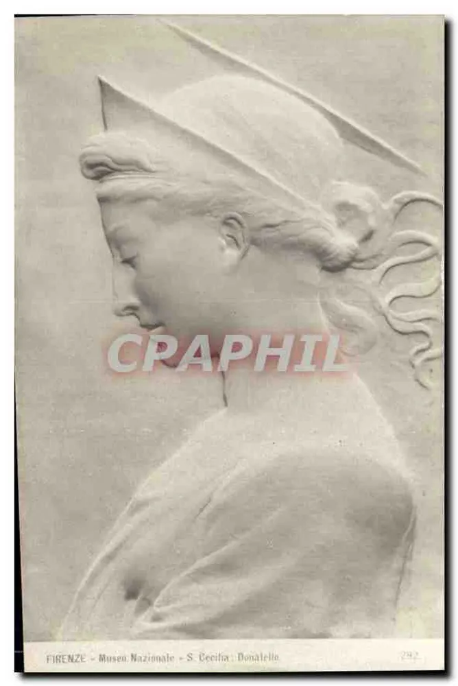 FIRENZE - Museo Nazionale - S. Cecilia: Donatello - Frente