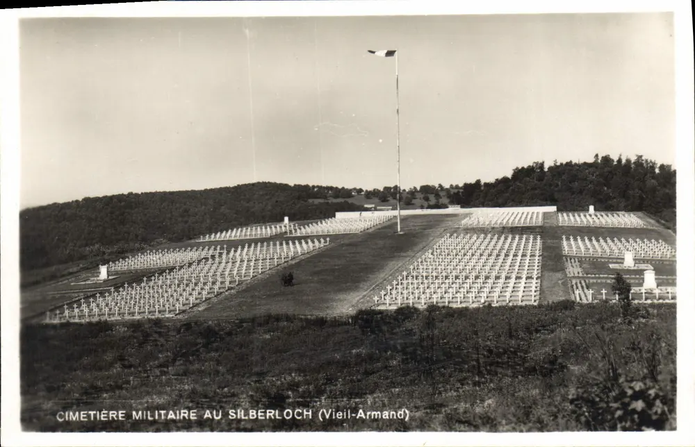 Militärfriedhof in Silberloch (Vieil-Armand) — Verlag Photomag N 5 b - Vorderseite
