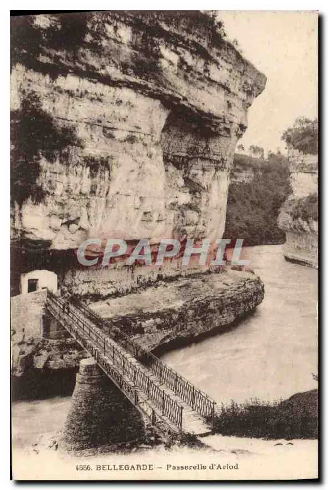 Bellegarde — Passerelle d'Arlod (éditeur ASEM, n° 4556) - Frente