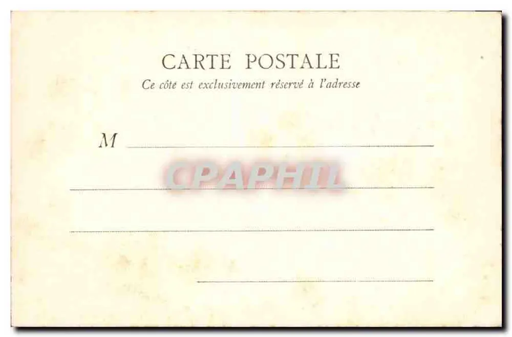 Fontainebleau — Capela da Trindade — B. E. PARIS - Verso