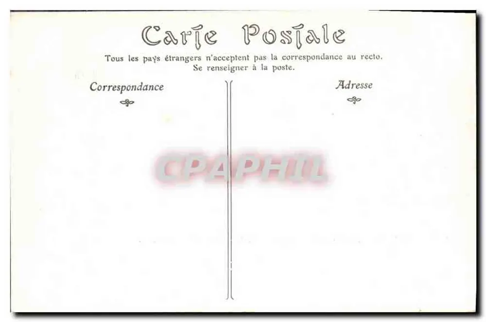 Rouen — Vorderseite des Alten Zollhauses, Hochrelief von N. Coustou (18. Jahrhundert) — ND Phot - Rückseite