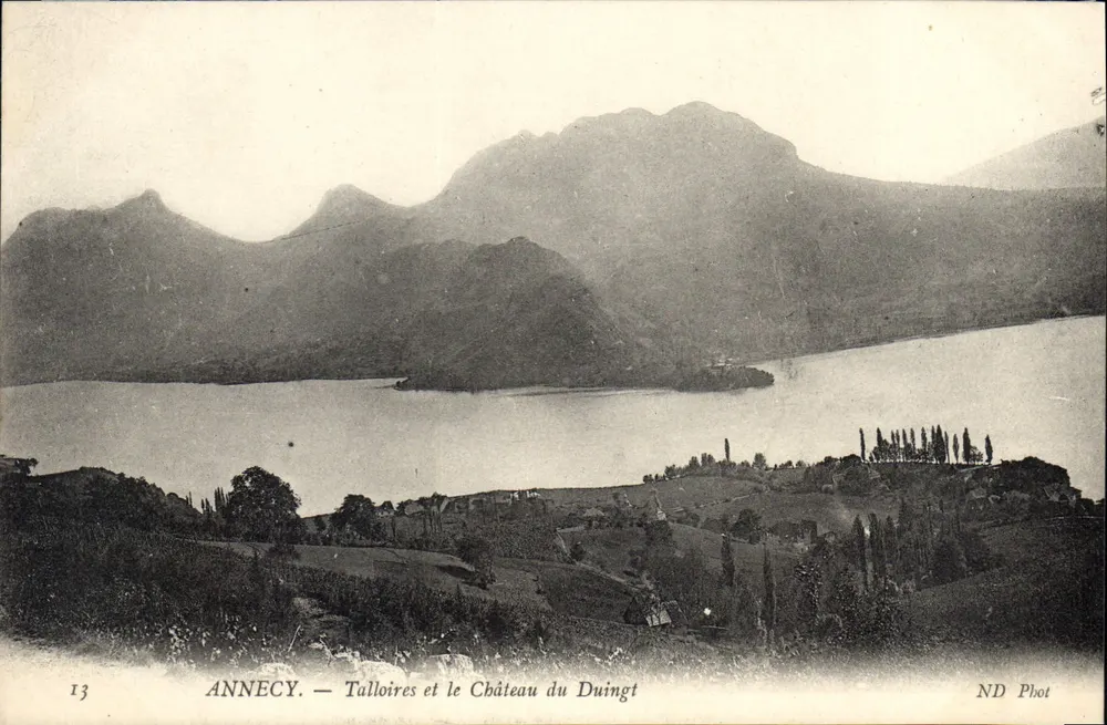 ANNECY — Talloires und das Schloss du Duingt — ND Phot - Vorderseite