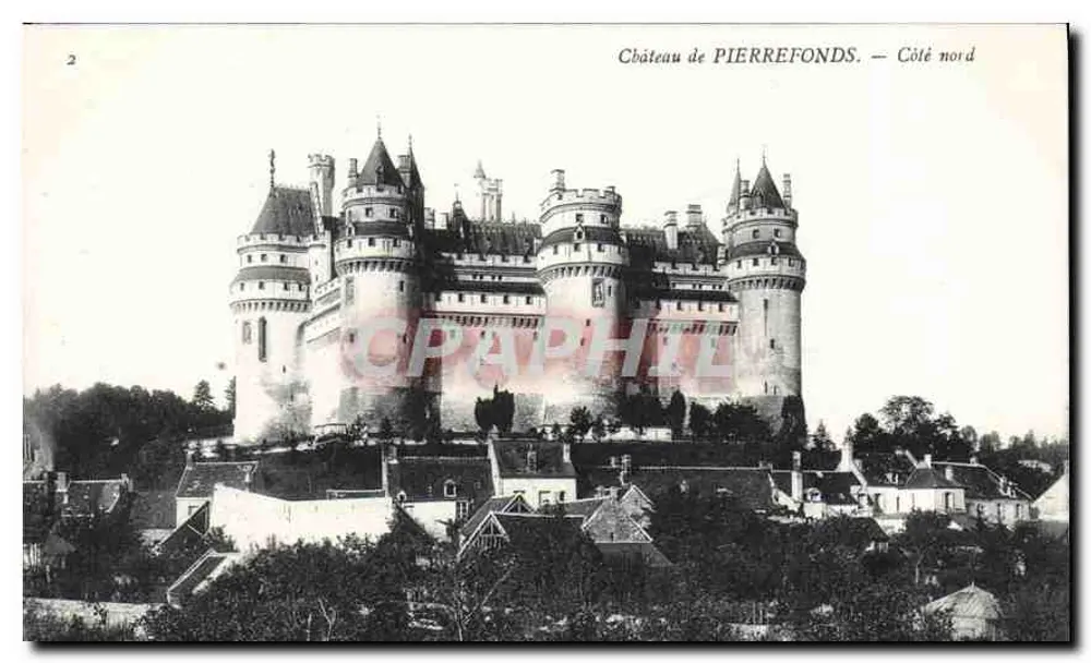 Kasteel van PIERREFONDS — Noordkant - Voorkant