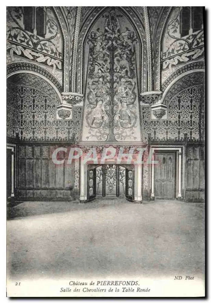 Schloss PIERREFONDS — Saal der Ritter der Runde Tafel — ND Phot - Vorderseite