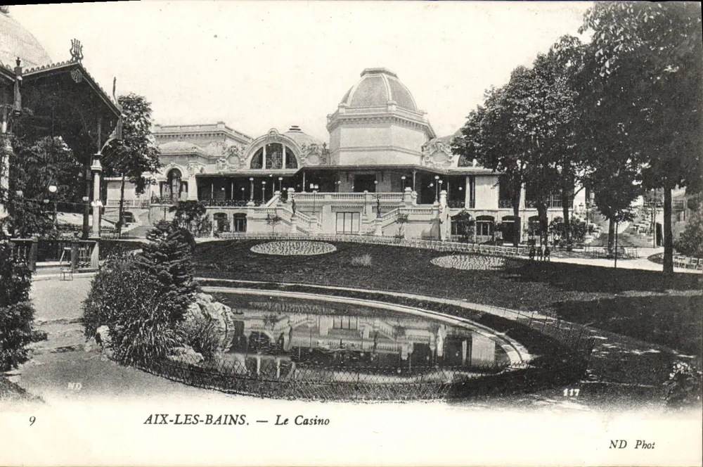Aix-les-Bains — O Casino — ND Phot, n° 117 - Frente