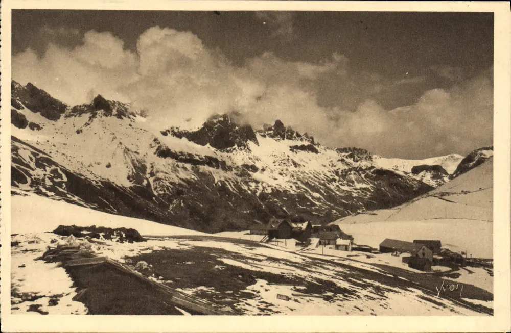 Col do Lautaret — (2075 m.) — Les Éditions d'Art YVON, Paris - Frente