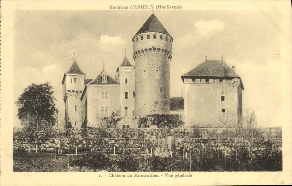 Schloss Montrottier — Allgemeiner Blick — L. Faurat, Verlag Annecy (Haute-Savoie) - Vorderseite