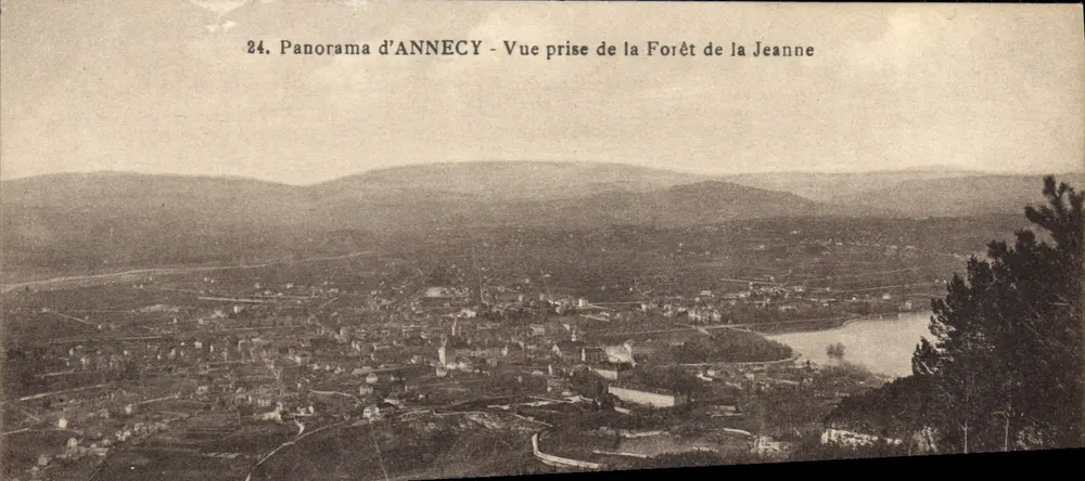 Annecy — Panorama aus der Forêt de la Jeanne — n°24 - Vorderseite