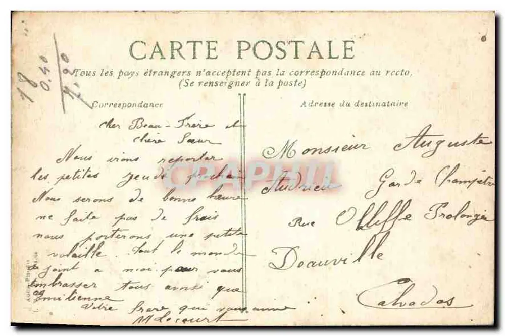 Lisieux — A Igreja de São Jacó — A.G. Editora, Lisieux - Verso