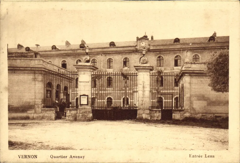 Vernon - Bairro Avenay — Entrada Lens — Imp. d'Art Hélas, Moselle - Frente