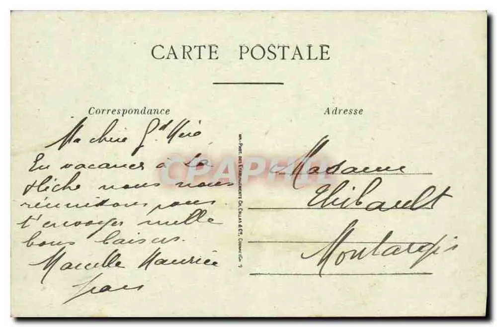 A Flecha — Capela do Prytanée Militar — G. Thibault, editor, La Flèche - Verso