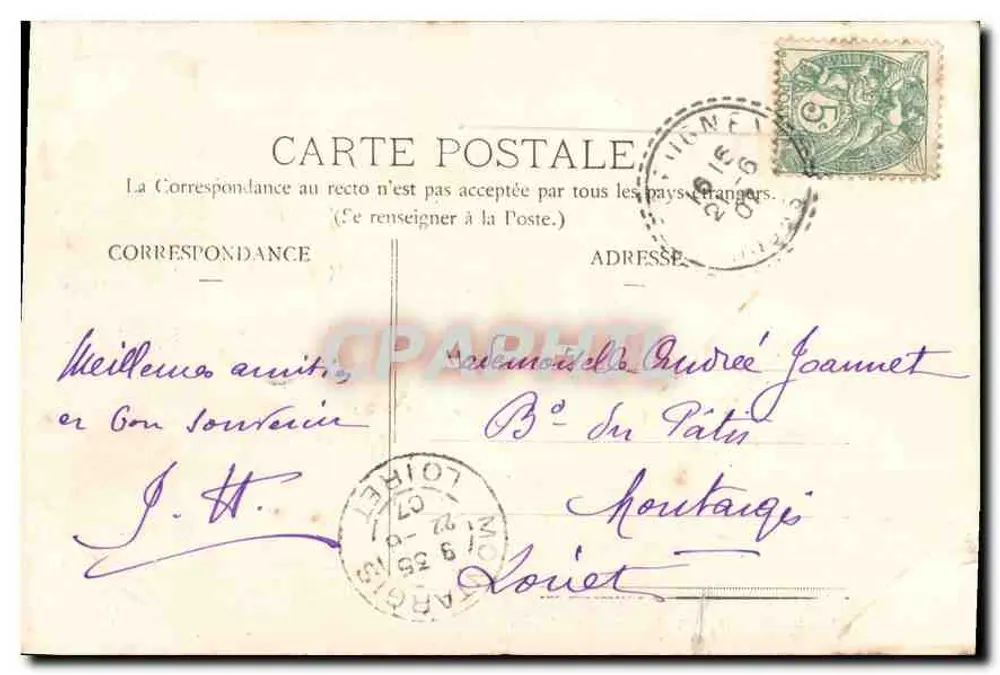 Vallée de la Loue — La Loue à Scey-en-Varais — éditeur imprimeur non visible - Rückseite