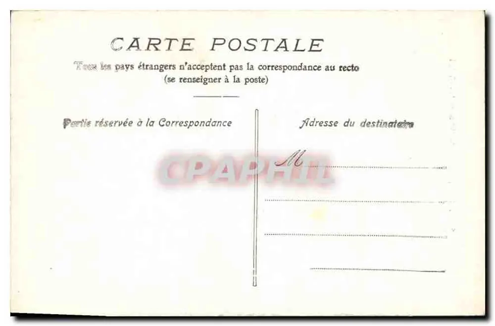Laon — Monument dos Professores — E.C. n°18 - Verso