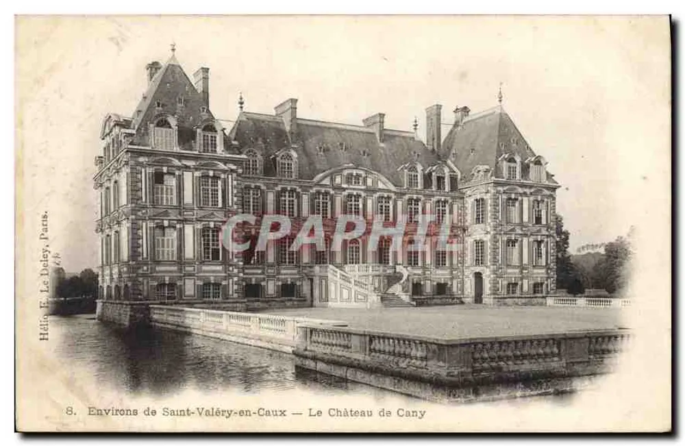 Umgebung von Saint-Valéry-en-Caux — Schloss Cany — Héloïse Le Deley, Paris, n°8 - Vorderseite