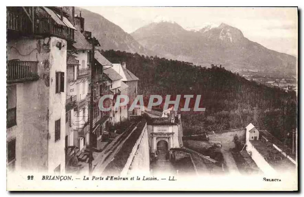 Briançon — A Porta d'Emôrun e o Losain — Selecta - Frente