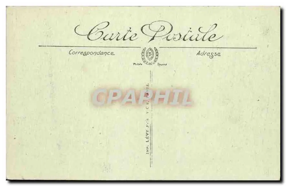 O Portfl. — A Playe — II. — Imp. Lévy, Paris - Verso